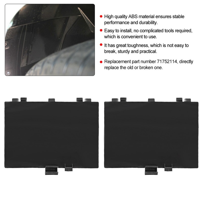 Wheel Arch Liner Cover Panel Fits for Fiat 500 Left
