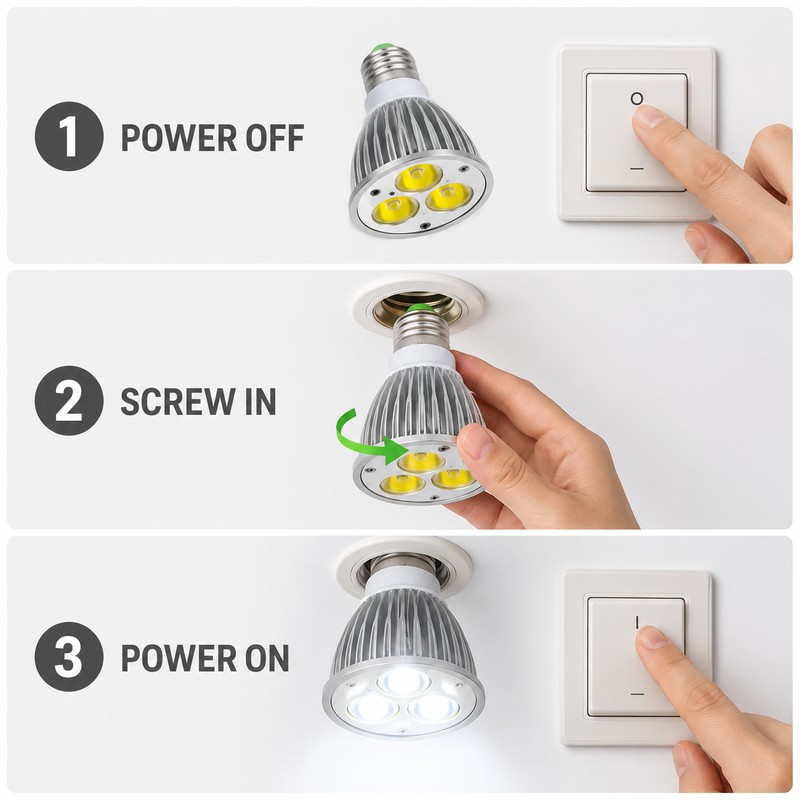 LED Spotlight Bulb, 9W/12W/15W, E14/E27/GU10/GU5.3/MR16, Warm or Cool White