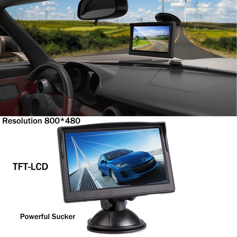 iPoster 5 Inch HD TFT LCD Screen Monitor For Car