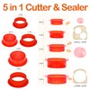 HiYZ Sandwich Cutter and Sealer, 5 PCS Sandwich Cutter for