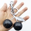 [Sqzrpomddy] Women Red Cherry Bag Charm Purse Charm Keychain- Car