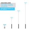 Continuum Aquatics AquaBlade P - Acrylic Safe Aquarium Scraper w/