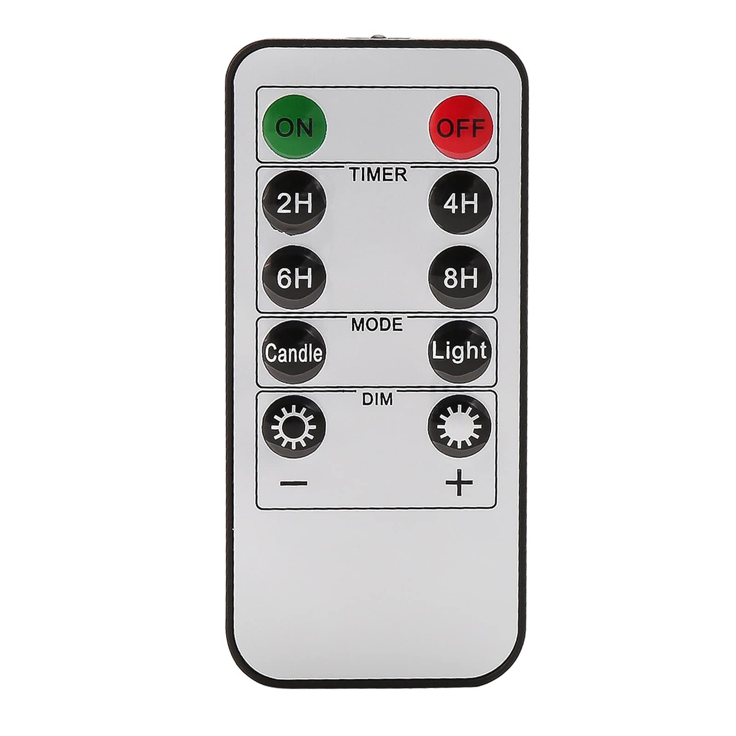 Eywamage 10 Key Remote Controller Only Work 10-Key Remote Controlled ...