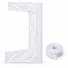 3M Portable Air Conditioner Window Seal Kit with Zipper and