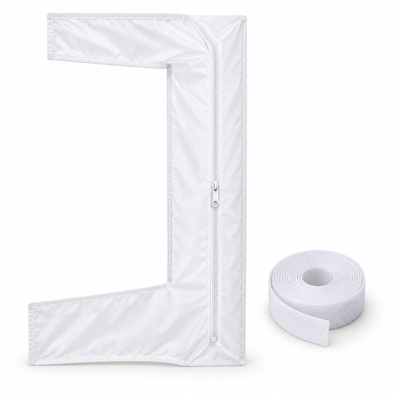 3M Portable Air Conditioner Window Seal Kit with Zipper and