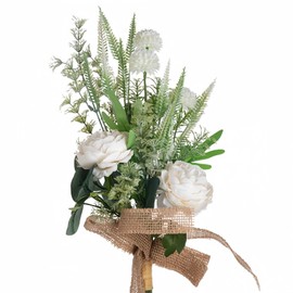 ASTRYAS Peonies Artificial Flowers Peonies Bouquet Fake Silk Peony Flowers Faux Flower Arrangements Plants for Wedding Party Home Room Office Decoration