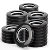 WCIC 32 PCS Curtain Grommets 40mm Roman Ring Inner Diameter