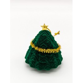 OVUNQUE PROTEGGIMI Mini Nativity Crib Minutes Nativity Scene Mini Holy Family Christmas Decoration Nativity Christmas Gift Box Velvet (Pinet)