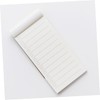 Ciieeo 4pcs Craft Paper Notepad to Do List Blank Lined