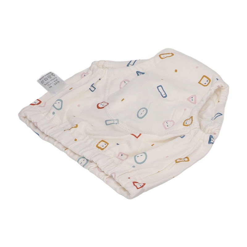 3pcs Baby Absorbent Training Pants Reusable Washable 6 Layers Gauze