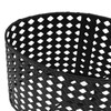 Iron Hollow Oval Lampshade Metal Engraving Hollow Lampshade Compatible for
