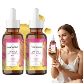 3PCS Cyperus Rotundus Oil,Depilatoria en Aceite para Mujer y Hombre,Aceite de Cyperus Rotundus Natural para Depilación,Reduce el Rebrote del Vello,Hid