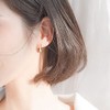 Glam Jewelry Women's Teardrop Earrings, Simple, Small, Hook Earrings, Drops,