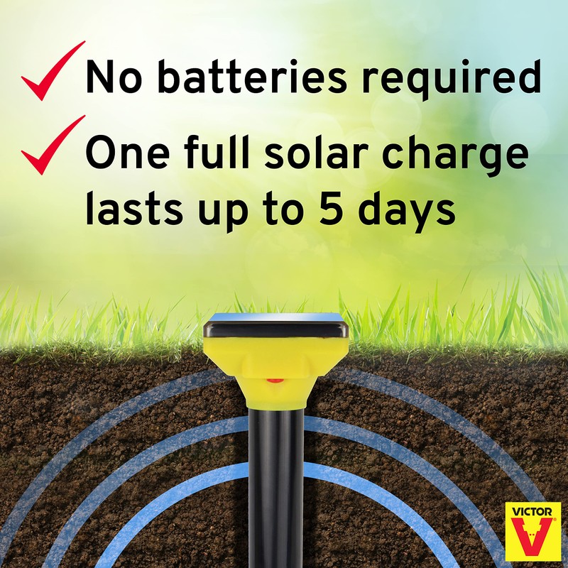 Victor M9014 Solar Powered Sonic Spike