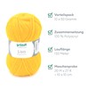 Gründl Lisa Premium Plain Knitting and Crochet Yarn (Soft and