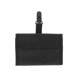 Hidden Travel Pocket Pouch | Hidden Pocket Thin Compact Passport Case Simple Black Waist Pouch Travel Pouch Travel Goods