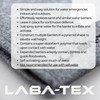 LABA-TEX Water-Activated Flood Barrier - No Sand Required, Efficient Solution