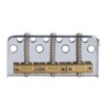 Short Electric Guitar Bridge 3 Saddle Professional Guitar Bridge Replacement