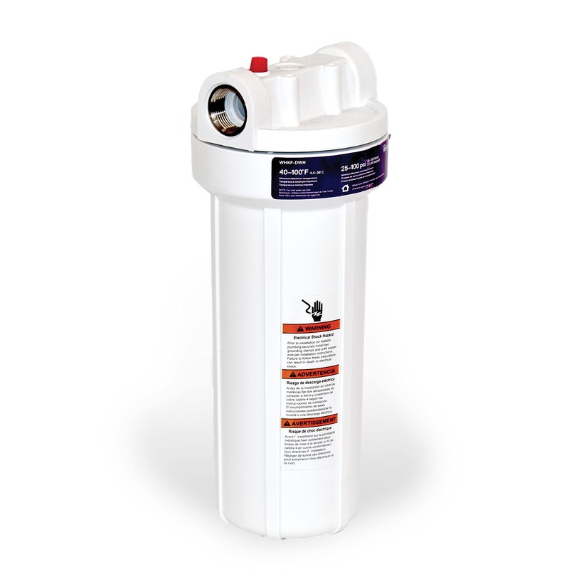 Whirlpool 10" x 2.5" Whole House Water Filter Housing, WHKF-DWH,