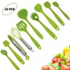 10pcs Silicone Utensils Set, Heat-Resistant, Non-Stick, Safety Health, Silicone Baking