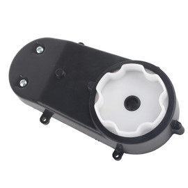 Electric Motor Gearbox, Metal Gear, Low Noise, Wear-Resistant, (with) 6V/12V 12000-20000RPM, for Kids Car Toy (12V20000 RPM)
