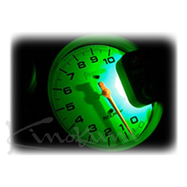 Kinokuni Autometer Sport & Pro Compyo L.E.D. Illuminated Valve (Green)