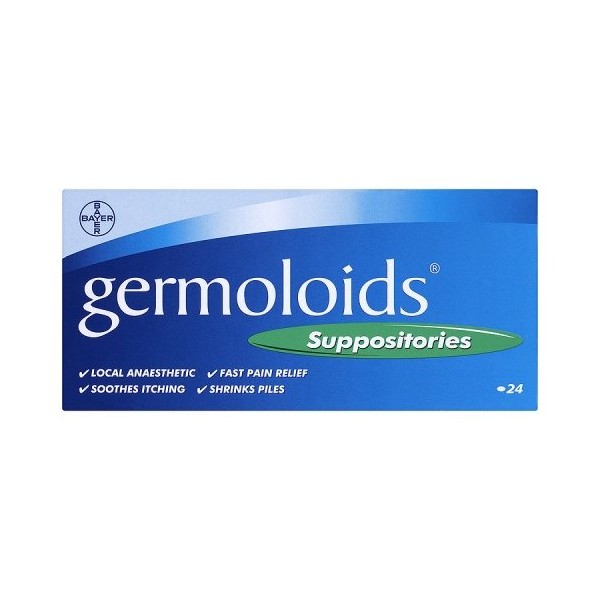Germoloids 24 Suppositories