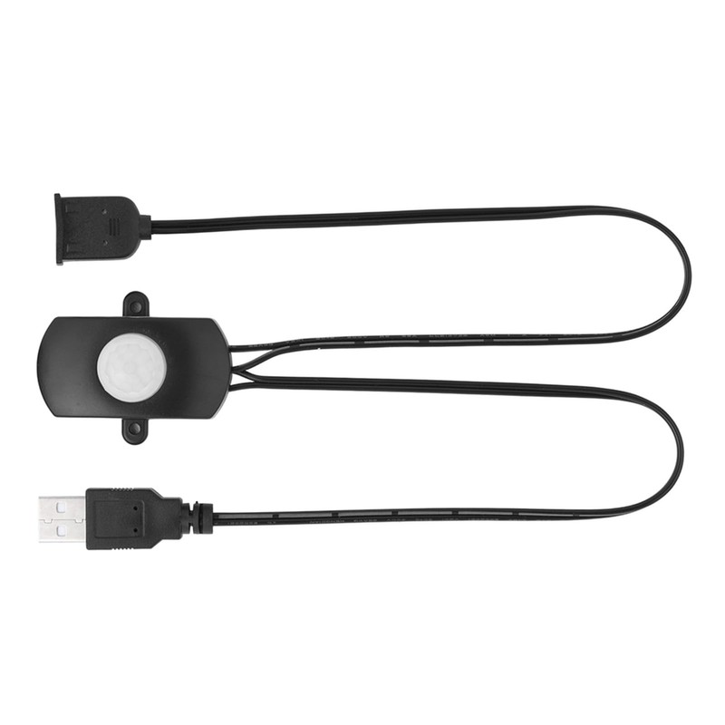 Mini PIR Motion Sensor, 120 Degrees Angle, Intelligent Sensing, USB