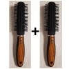 sp_무늬목 헤어롤빗 2개 헤어브러쉬 에어브러쉬 Stripe Pattern Hair Roll Comb