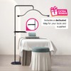 LED Half Moon Floor Lamp, Eyelash Light, Esthetician Light, Permanent