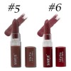 Set De 6 Lapices Labiales Efecto Mate Cobertura Impecable
