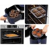 Kit de 4 Moldes de Silicona para Freidora de Aire