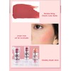GL-Turelifes Blush Stick Blush Cream Moisturizing, Highlighter&Trimming Rouge Pen, Glow
