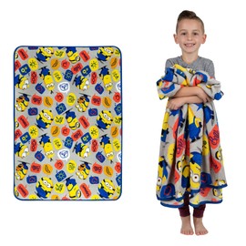 Franco Ropa de Cama para niños, Manta de Felpa súper Suave, 46 x 60 Pulgadas, Minions The Rise of GRU