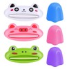 BEPSYOM 3 x tube squeezer with 3 self-closing toothpaste caps,