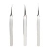 BEAUTÉ GALLERIA Curved Tweezers Blackhead Remover Pimple Extractor Popper Acne