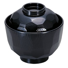 若泉 Lacquerware 割烹 Lacquerware New 3.2 Equal Honeycomb Small 吸椀 Black 1 – 178 – 7