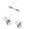 KYEYGWO 2 Pcs Natural Rose Quartz Crystal Cabinet Knobs with