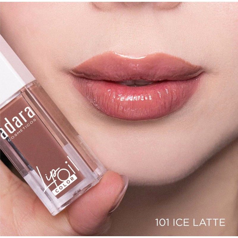 Kit Viral de Labios Lip Oil Color Adara y Lapiz