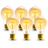 Sevici A19 Edison Light Bulb,E26 Incandescent Light Bulbs 60W Antique