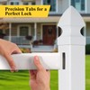 Vinyl Fence Rail Notcher, Heavy-Duty 3/8" Slot Punch Tool for
