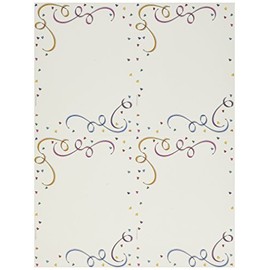 Great Papers! Party Elements 4-up Postcards, 10 sheets/40 postcards, 5.5" x 4.25"