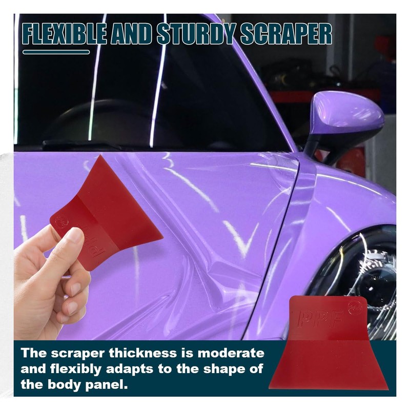 PPF Squeegee Vinyl Wrap Tool, Mini Squeegee Window Tint Tool,