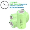 Odstore Ni-Cd Rechargeable Battery Sub C SC Batteries, 1.2V 2200
