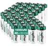 rapthor 40 Pack CR123A 3V Lithium Batteries 1650mAh CR123 123A