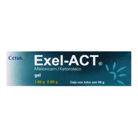 🌿💪 Exel Act Gel (40 g): Alivio Efectivo para el Dolor y la Inflamación Muscular y Articular ✨ soothing