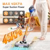 BSNAW Cordless Stick Vacuum Cleaner - Rechargeable, 45Kpa Powerful Vacuums