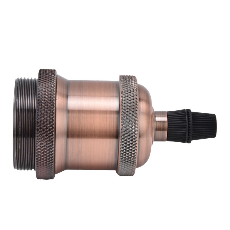 6 Pcs Lamp Holder Metal E26 E27 Screw Retro Lighting