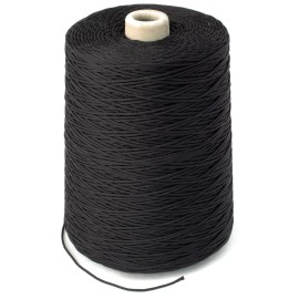 Needloft BULK LOT Solid Black #42 Needloft Nylon Craft Cord - 4,000 feet! USA