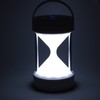 LED Camping Lantern USB Rechargeable Hourglass Solar Powered Camping Light